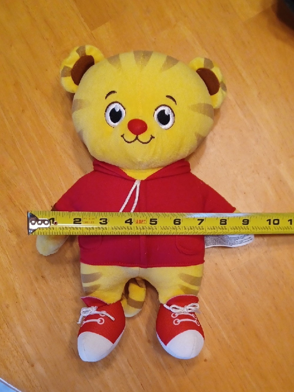 Daniel Tiger Talking Plush with Red Hoodie - Picture 10 of 10